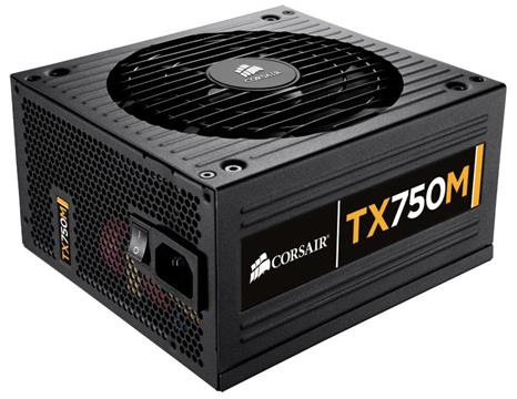 Napajanje 750W Corsair TX enthusiast Series TX750M Modular Power Supply, 62A/+12V, multi GPU