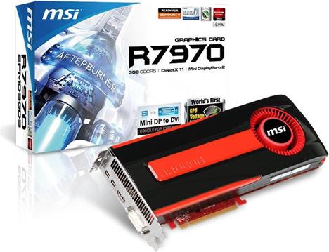Grafička kartica MSI R7970, 3GB DDR5, DVI, HDMI, miniDP