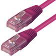 Kabel mrežni Transmedia CAT.5e UTP (RJ45), 3m, ljubičasti