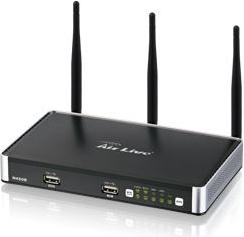 Wirless Router Airlive N450R, 3T3R Wireless-N Dual Band Gigabit Router, 3T3R Beam Forming Radios, Current 450Mbps at 5GHz and 300Mbps at 2.4GHz, 4 x Gigabit LAN 1 x Gigabit WAN ports