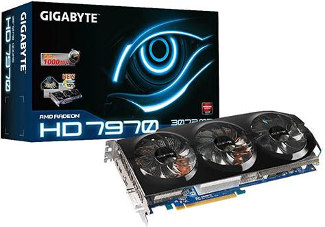 Grafička kartica Gigabyte HD7970 OC, 3GB GDDR5, DVI, HDMI