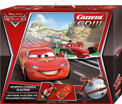 Pista Carrera GO! Disney/Pixar Cars - Porto Corsa Racing