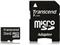 Memorijska kartica Transcend 32GB MicroSD HC Class10 + SD ad
