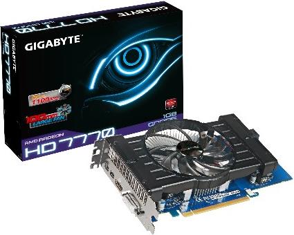 Grafička kartica Gigabyte HD7770 OC, 1GB GDDR5, DVI, HDMI, DP