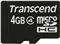 Memorijska kartica Transcend SD MICRO 4GB HC Class 4 - bez a