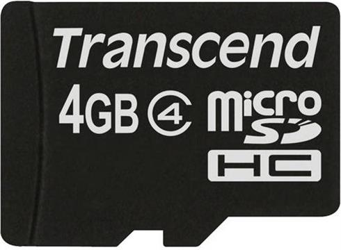 Memorijska kartica Transcend SD MICRO 4GB HC Class 4 - bez adaptera