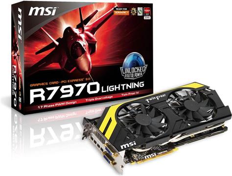 Grafička kartica MSI R7970 Lightning, 3GB,DVI,HDMI,miniDP