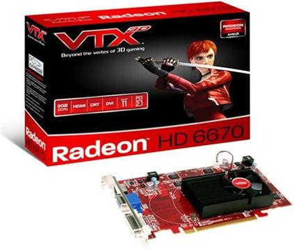 Grafička kartica VTX3D HD6670 2GB DDR3