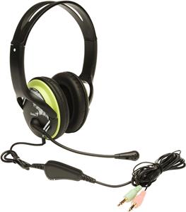 Slušalice Genius HS-400A set, slušalice i mikrofon, zelene