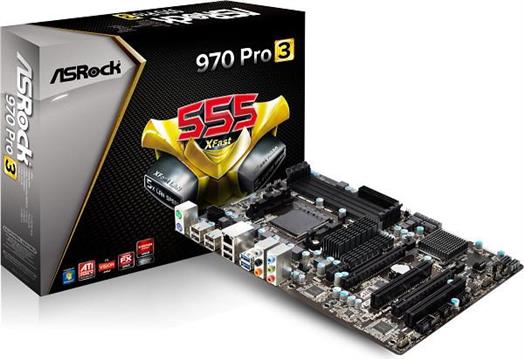 Matična ploča ASRock 970 Pro3, sAM3+, ATX