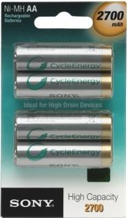 Sony punjive AA baterije 2700 mAh, 4kom