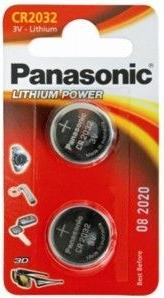 Baterija Panasonic CR2032EL/2B, 2 kom