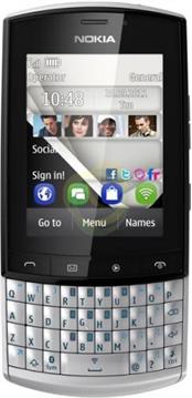 Mobitel Nokia Asha 303 Silver white