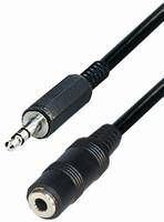 Transmedia A 54L, Connecting Cable, 3,5 mm stereo plug - 3,5 mm stereo jack, 2,5 m