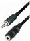 Transmedia A 54-3, Connecting Cable, 3,5 mm stereo plug - 3,5 mm stereo jack, 3,0 m, stereo, shielded