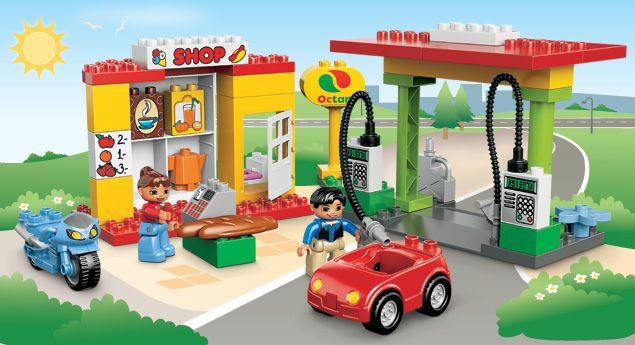 LEGO DUPLO 6171 Moja prva benzinska postaja