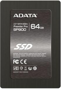 SSD SATA III 64 GB ADATA XPG SP900, 2.5", ASP900S3-64GM-C