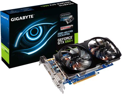 Grafička kartica Gigabyte GF GTX660 Ti, 2GB GDDR5, DVI, DP