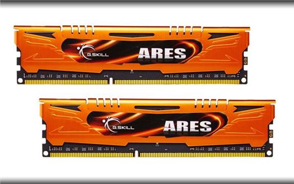 Memorija G.Skill 8 GB DDR3 1600MHz Ares series (2x4GB kit), F3-1600C9D-8GAO