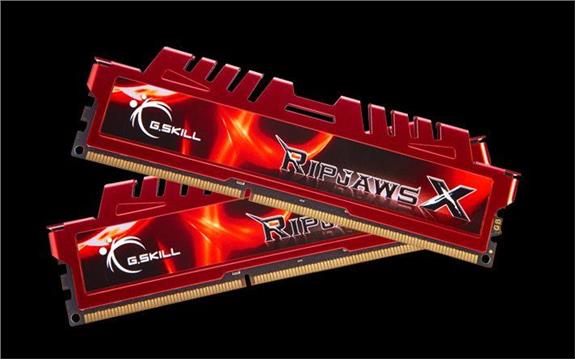 Memorija G.Skill 8 GB Kit (2x4 GB) DDR3 1600 MHz Ripjaws X, F3-12800CL9D-8GBXL