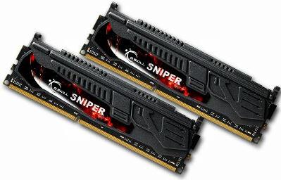 Memorija G.SKILL DDR3 1600MHz 8GB (2x4) Sniper series, F3-12800CL9D-8GBSR2 (1.25 V)