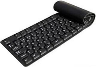 Tipkovnica SATZUMA Gumena Roll Up, ENG, USB