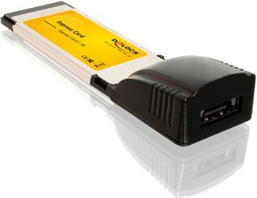 Adapter PCMCIA DELOCK, ExpressCard/34, Multiport USB 3.0 / eSATAp
