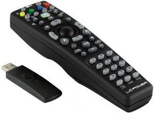Daljinski upravljac LC POWER RC1000MCE, za HTPC, trackball, opticki, wireless, USB