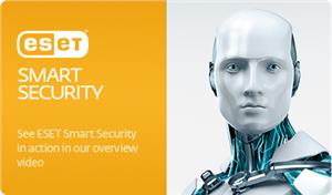 Antivirus ESET Smart Security /obnova licence 1 god.						