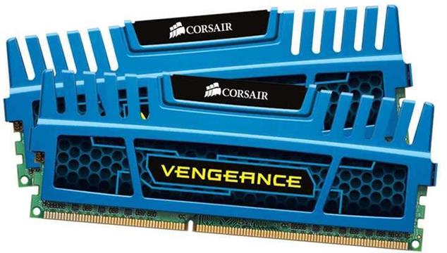 Corsair Vengeance Blue DDR3 8GB (Kit of 2) 2133MHz CL11 DIMM, Intel XMP, CMZ8GX3M2A2133C11B