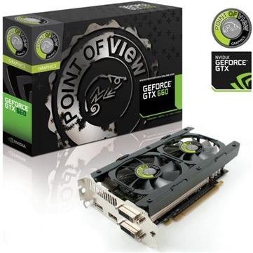 PointOfView GTX660 2GB GDDR5 192bit, 980-1032 6008, 2xDVI, HDMI x1, DisplayPort x1