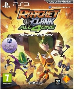 GAM SONY PS3 igra Ratchet & Clank: All 4 One Special Edition