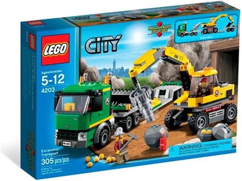 LEGO CITY 4203 Transporter bagera