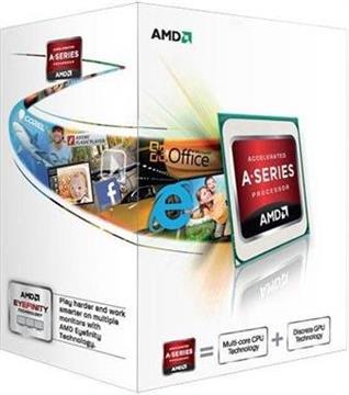 Procesor AMD A10 X4 5700, Socket FM2, Radni takt 3400 MHz, L2 cache 4 MB, Jezgra Trinity, Hladnjak da