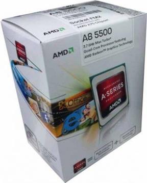 Procesor AMD A8 X4 5500 BOX, s. FM2, 3.2GHz, 4MB cache, GPU 7560D, Quad Core