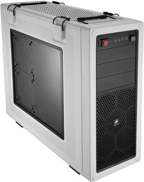 Chassis CORSAIR Vengeance C70 Midi Tower, ATX, 8 slots, audio, Steel, PSU 0 x, Arctic White