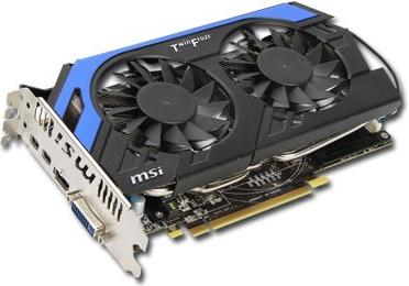 MSI Video Card Radeon HD7850 GDDR5 2GB/256bit, 950MHz/4800MHz, PCI-E 3.0 x16, HDMI, DVI, VGA Cooler (Double Slot)