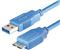 USB 3.0 kabel 5m, AM - micro B, Transmedia C139-5ML, plavi
