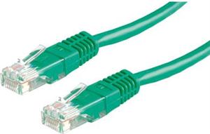 Kabel mrežni UTP, Cat. 6, 5m, CCA, 24AWG, Savitljivi, Zeleni