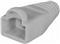 NaviaTec Strain Relief for Western 8 8-plug grey 10pc