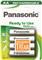 Baterija Panasonic Evolta P6E/4BC2050 AA punjive, 4 kom