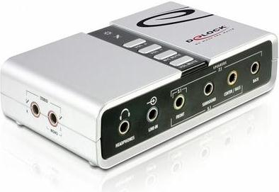 Zvučna kartica, USB, DELOCK, Sound Box 7.1, vanjska
