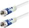 Kabel Antenski Transmedia F-plug straight - F-plug straight, 2,5 m