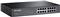 TP-Link TL-SG1016D 16-port Gigabit Desktop/Rackmount Switch, 16×10/100/1000M RJ45 ports, metal case