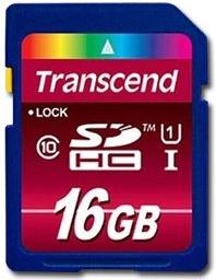 TRANSCEND Memory ( flash cards ) 16GB SD Card High Capacity Class 10