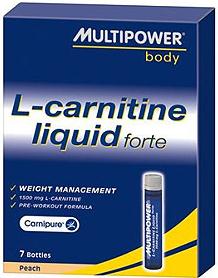 Multipower L-Carnitine Liquid 25 ml, 7 ampula breskva