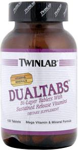Twinlab Dualtabs, 100 kapsula