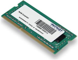 Memorija za prijenosno računalo Patriot Signature 4 GB SO-DIMM DDR3 1600 MHz PSD34G160081S
