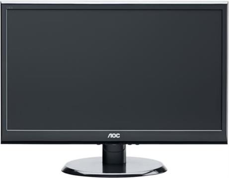 Monitor LCD LED 23,6" AOC e2450Swhk, 1920x1080, 250 cd/m2, 1000:1, 2ms, black