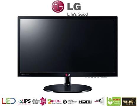 Monitor LED IPS 24" LG 24EA53VQ-P, 1920x1080, 250 cd/m2, 5000000:1, 5ms, black